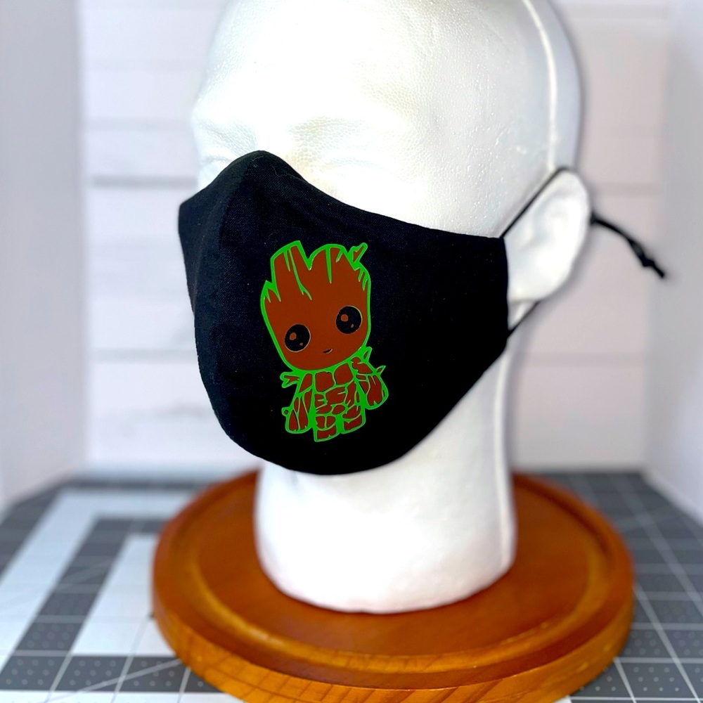 Baby groot face mask guardians of the galaxy face mask